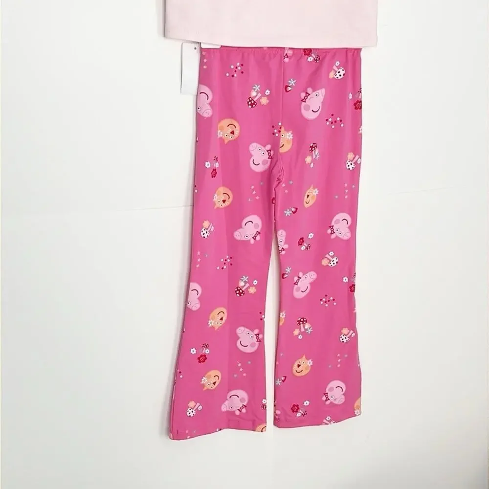 Girls Peppe Pig Two Piece Set Size 4